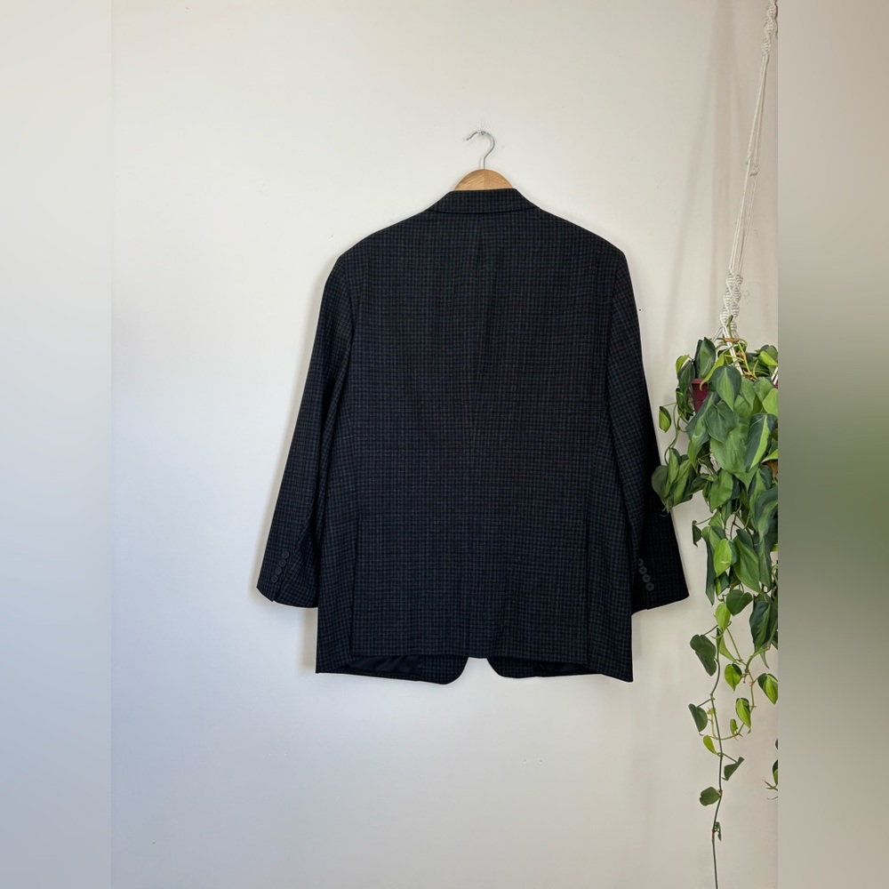 Theory Standard Checked Blazer In Wool - Picture 10 of 13